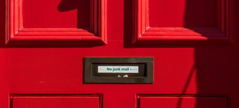 A mailbox that says no junk mail, representing one of the reasons why you need to use email marketing segmentation.